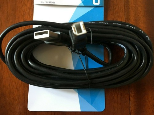 1M USB 2.0 Type A -B Male Cable for Printer / Scanner HP Canon Brother Epson .. - Picture 3 of 3