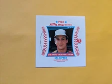 U Pick - 1987 Jiffy Pop Perforated Squares - Rickey Henderson, Dale Murphy,