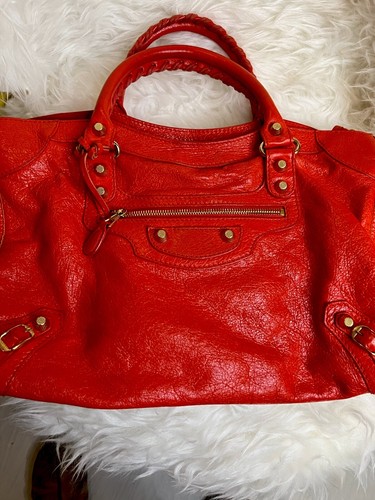  Balenciaga City Bag /Orange 