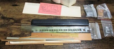 Vintage 1940's WALTHERS 6672 HO Scale 75' COACH Unassembled Craftsman Kit ~ NIB