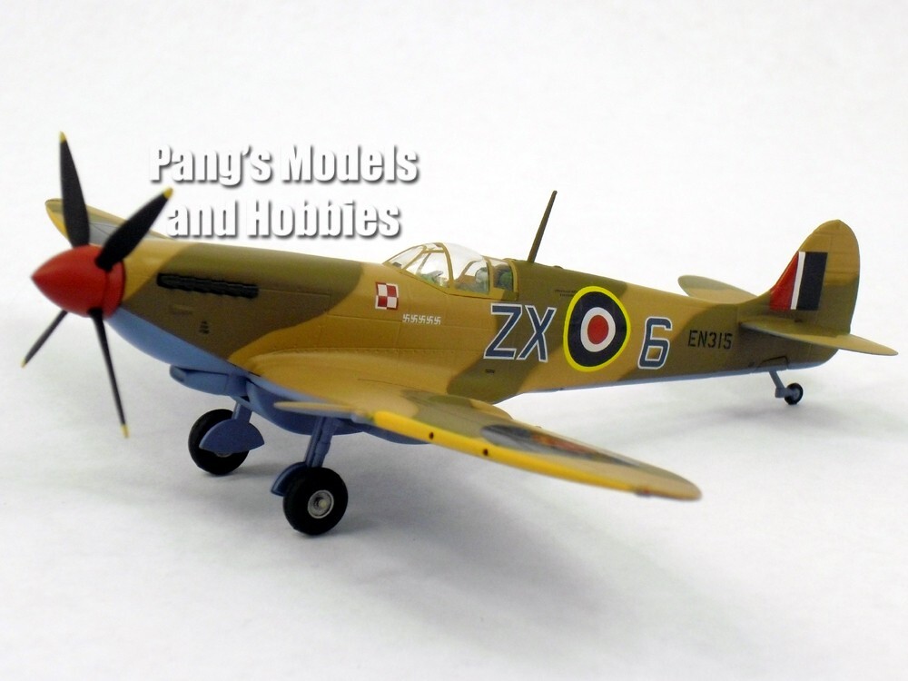 Spitfire Mk.IX 145 Sqn 1943 RAF Desert Camo, ZX-6/EN315 1/72 Scale