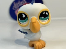 PELICAN BIRD #517 - Authentic Littlest Pet Shop - Hasbro LPS