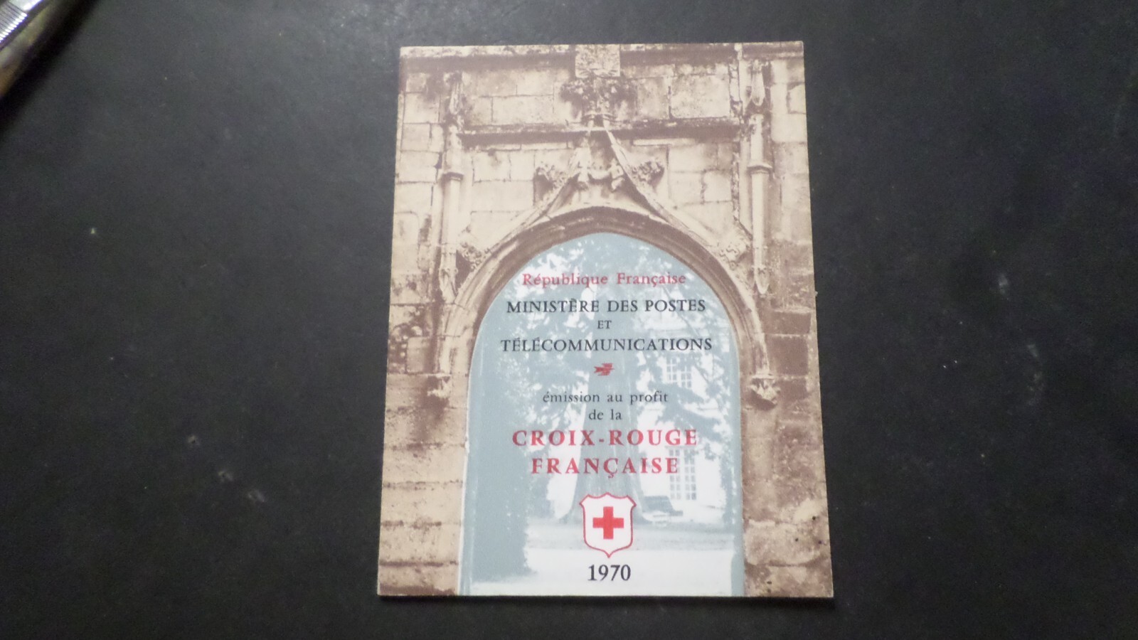 Notebook Cross Red 2019 France 1970,Fresco Paintings,New MNH-image