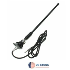 New 16" Universal Mount Swivel Base SUV AM/FM Radio Amplified Antenna Aerial Kit