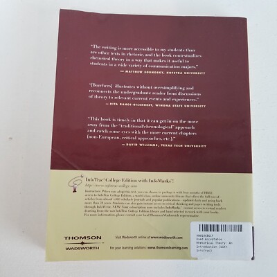 Rhetorical Theory : An Introduction - Paperback by Timothy A