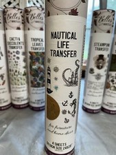 Dixie Belle - Belles and Whistles Transfer -Nautical Life -RETIRED NEW  