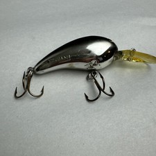 old norman lures big n bass squarebill crankbait chrome