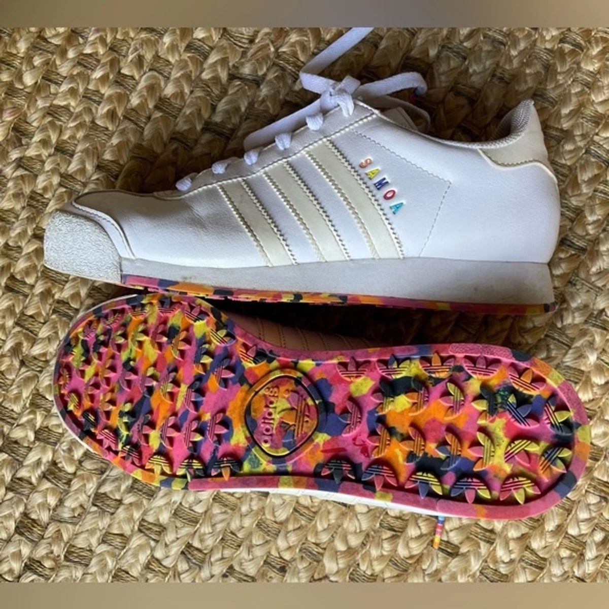 Adidas samoa best sale rainbow