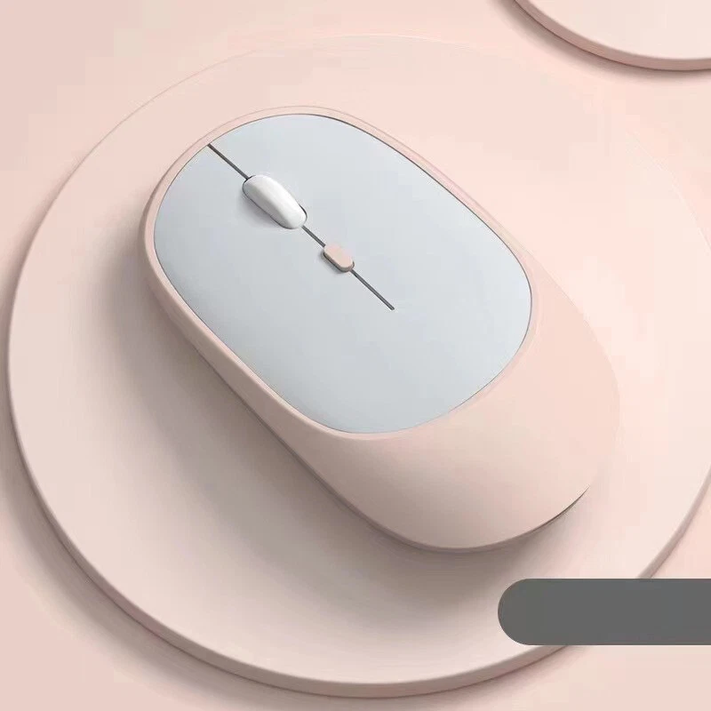 Wireless Bluetooth mouse Rechargeable mute Portable for PC ipad Mac Windows - Image 3 of 4