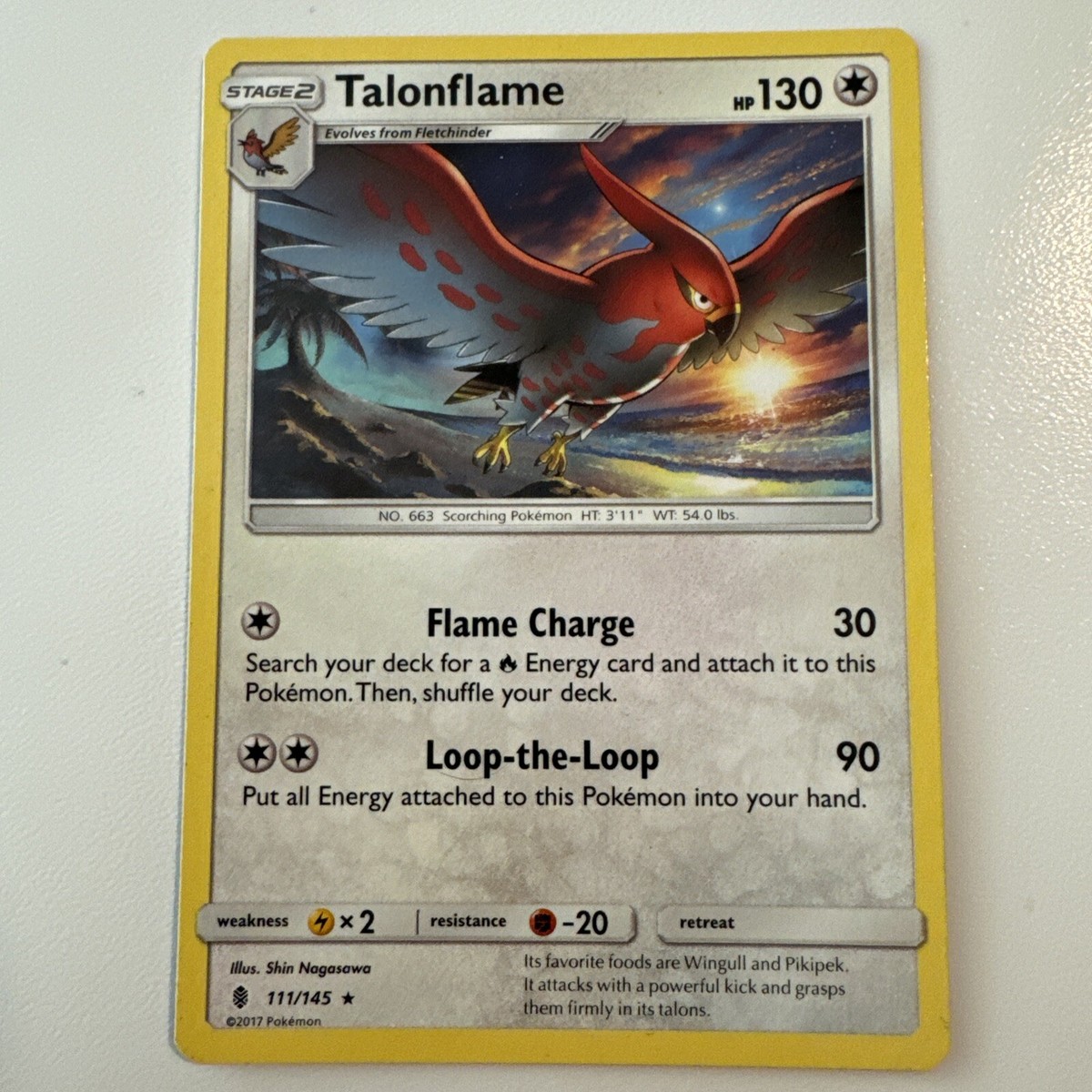 talonflame break pokemon card value Pokémon TCG Guardians Rising 111/145 Regular Rare [RR] Flare Blitz (150) Pokemon - Talonflame Break (21/114)