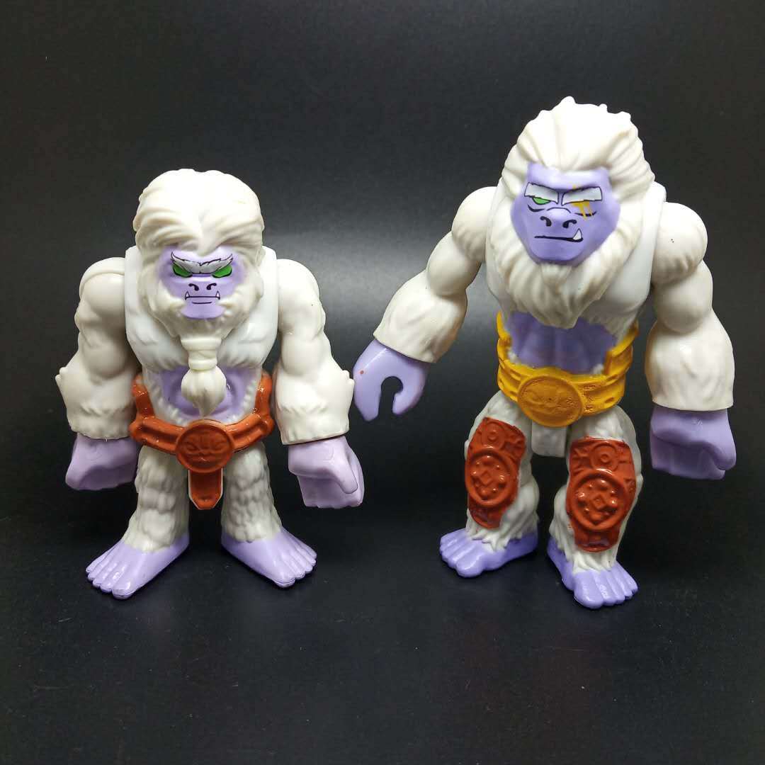2pc Fisher-Price Imaginext Yeti from Ice Cannon Sleigh & Yeti Trap
