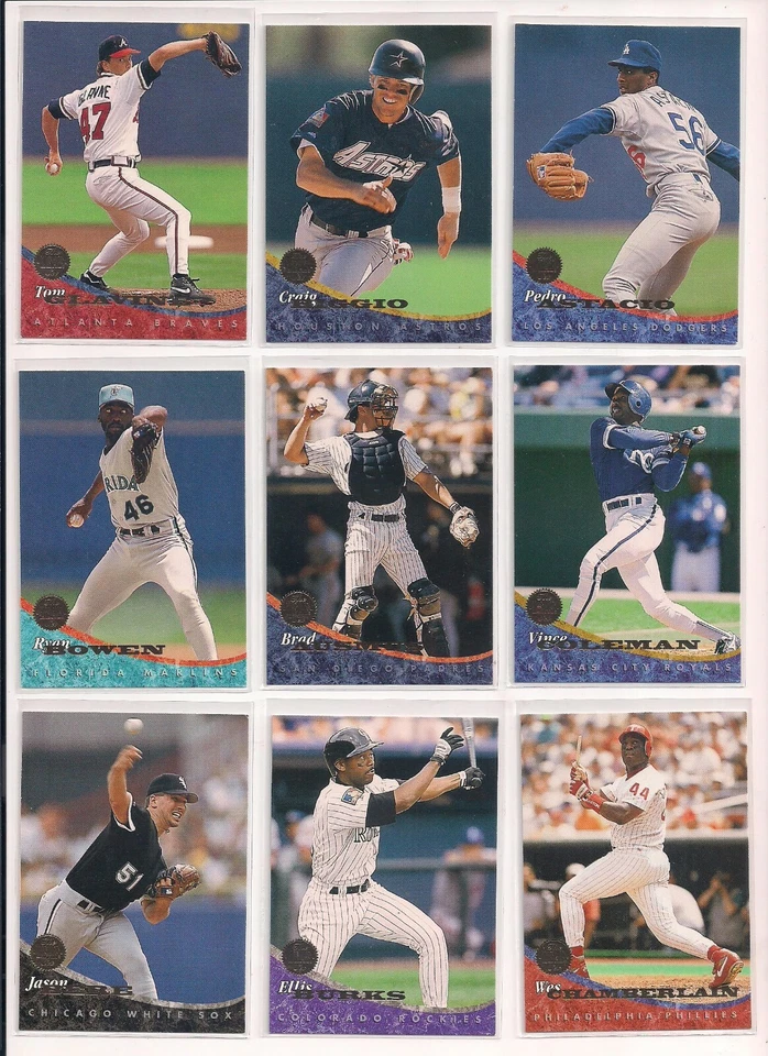 1994 Donruss Leaf Baseball Cards / You Choose From List (CHOICE) #s 226 - 440 - Image 2 of 4