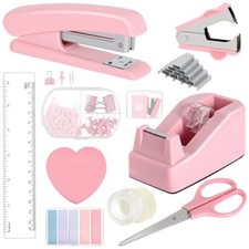 Office Desk Accessories Pink Office Supplies Set Desk Accessories for Women