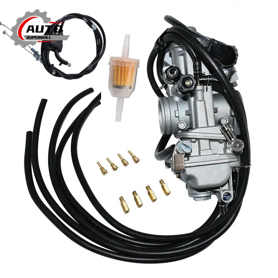 New Carburetor for Honda CRF150R CRF150RB 2007 2008 2009 & Throttle Cable - Image 4 of 4