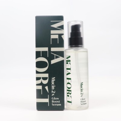 METAFORET Mucin 2X Glow Boost Serum 100ml, Korean Cosmetics, KBeauty, sample