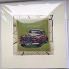 Hand Made Sewn Blank Card Birthday Classic Vintage 1964 Rolls Royce Phantom V