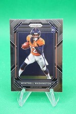 (5 Cards) 2022 Prizm Rookies #356 Montrell Washington Denver Broncos BG6