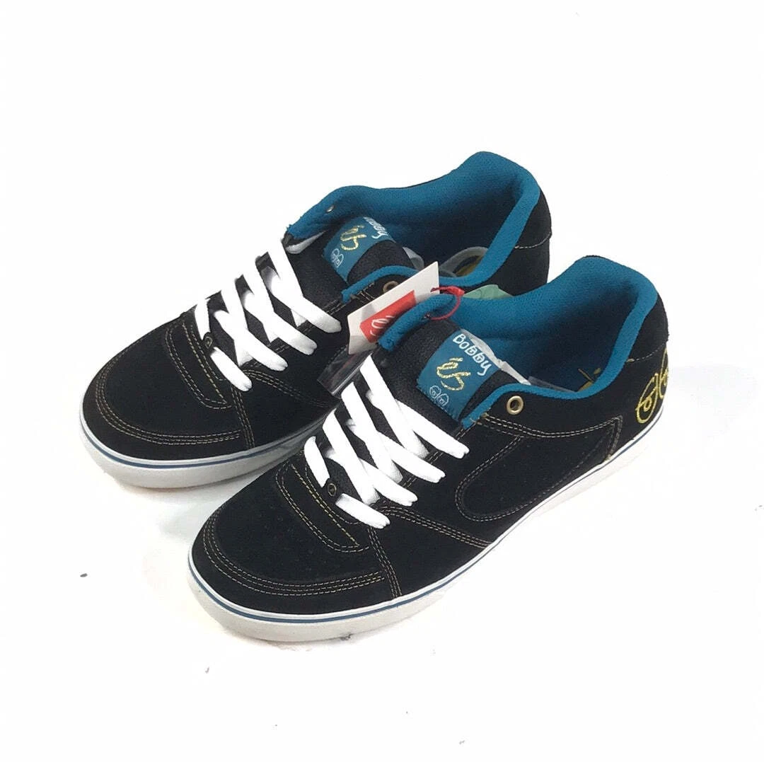 ES x KROOKED SQUARE ONE BLACK GOLD WHITE U.S. MENS SIZE 11 5101000048973
