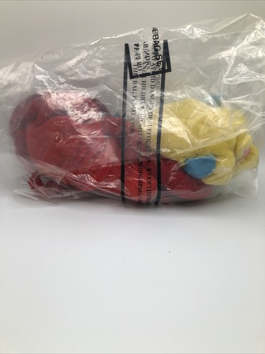 Disney Store Mini Bean Bag Little Mermaid Sebastian Flounder New In Bag VTG - Picture 2 of 4