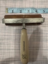Vintage Speedball Soft Rubber 4" Roller Hunt MFG Printing Stamping Scrapbooking