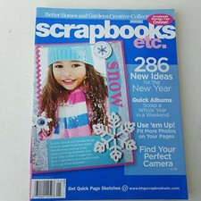 Scrapbook Etc. Magazine January 2008 - 286 New Ideas of The Year  072440142527
