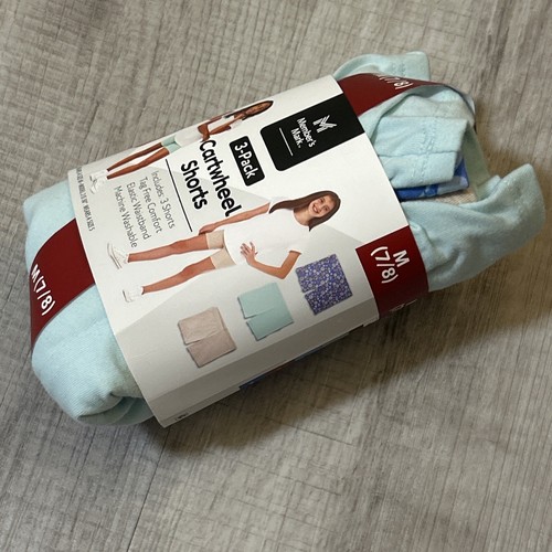 NEW Member's Mark Girls Tagless Full-Elastic Waistband 3 Pack Cartwheel Sz M 7/8 - Picture 12 of 16