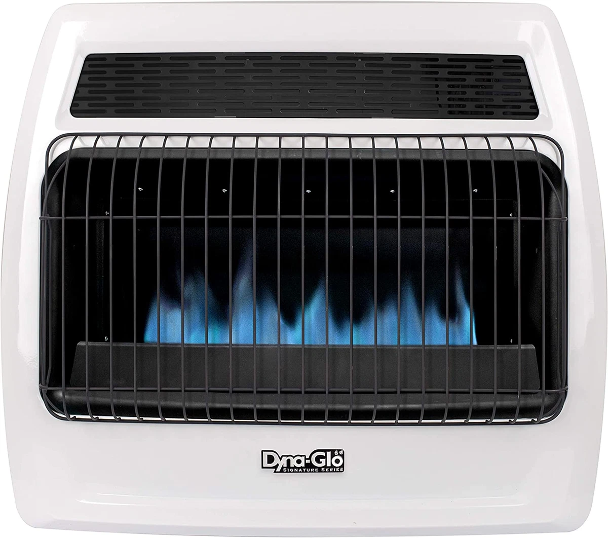 Natural Gas Thermostatic Wall Heater Vent Free 30K BTU Blue Flame Garage  Heating | eBay