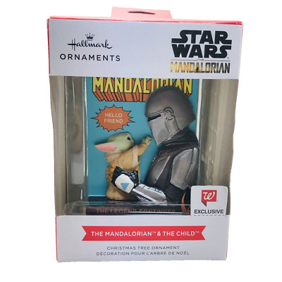 Hallmark 2021 Mandalorian & The Child Ornament Star Wars Walgreen's Exclusive 