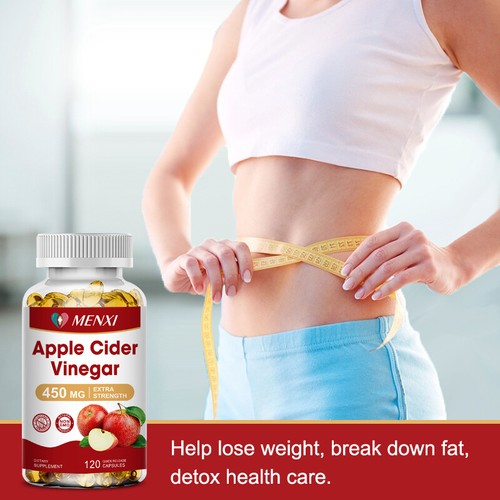 Pure APPLE CIDER VINEGAR ACV 360 Capsules PURE WEIGHT LOSS FAT BURNER Diet Pills - Picture 8 of 12