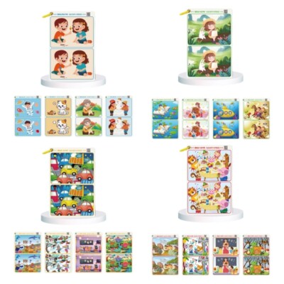 32 Cards Focusing Training Find The Difference Game For Kids Aged 3 And Up
