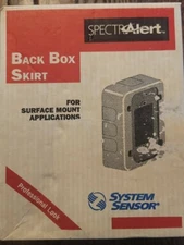 System Sensor BBS-2 Back Box Skirt (Red)