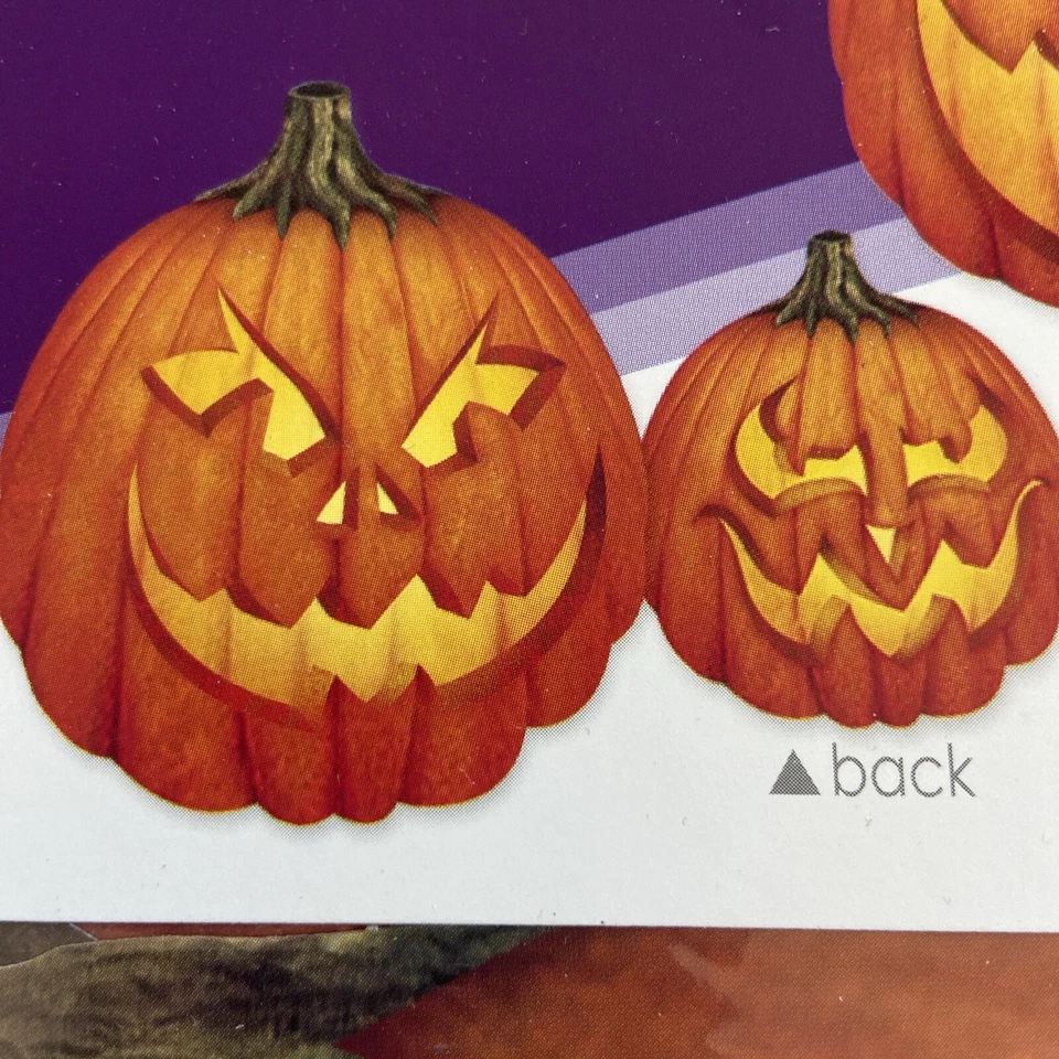 Recortes Beistle 14" Scary JOL 4 unidades 14 pulgadas Foto 4 de 4