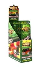 Juicy Jays Mango Papaya Twist Wraps-Terps-25 Packs of 2-50 Total Wraps Full Box