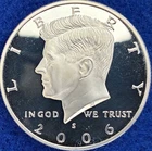 2006-S Kennedy Silver Half Dollar DCAM Ch Proof