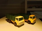 Lot Of 2 Vintage Lesney Matchbox Dodge Stake Truck No. 4