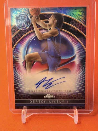 2025 Topps Dereck Lively II Autograph Issue - Veterans (Raw)
