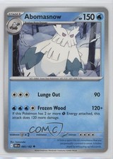 Abomasnow Pokemon Destined Rivals (DRI) #060