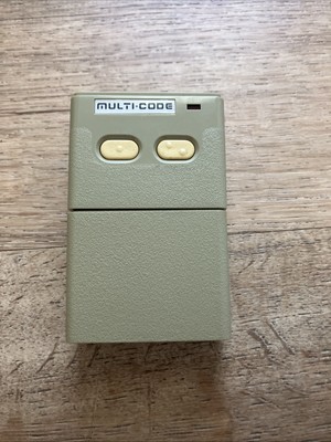 Multicode By Linear Garage Door Opener Remote Control EF4 NE02X4 Multi-Code Gray