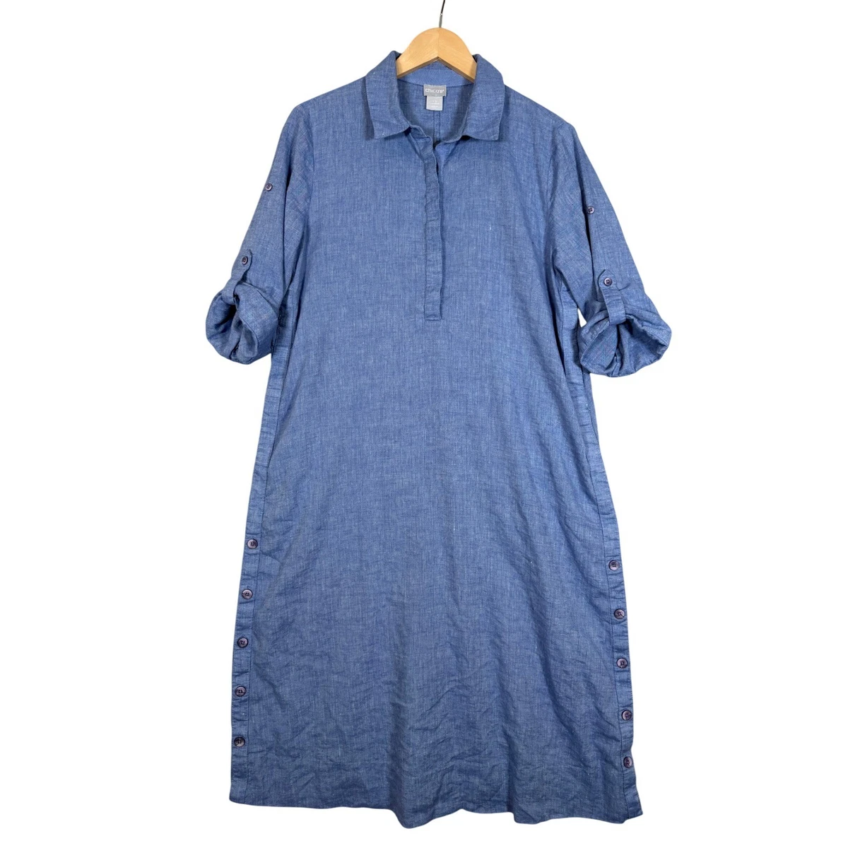 Chico's Linen Casual Dresses for Women for sale | eBay Chico's Linen Casual Dresses for Women for sale | eBay