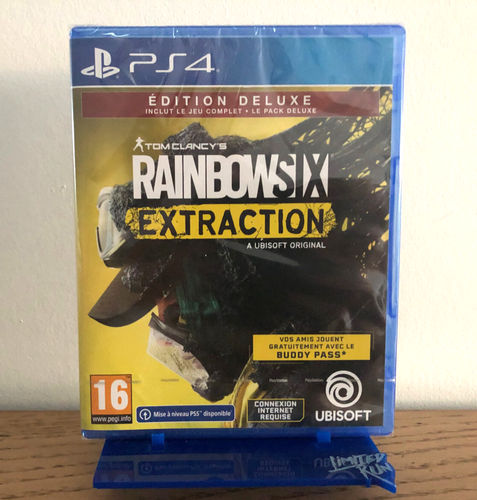 Jeu PS4 Rainbow Six Extraction Deluxe - NEUF Sous Blister, Version PAL VF