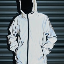 Reflective Windbreaker Jacket Tech Fleece Active Streetwear Waterproof Cycling