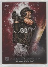 2018 Topps Inception Red 4/75 Nick Delmonico Nicky Delmonico #5 8k4