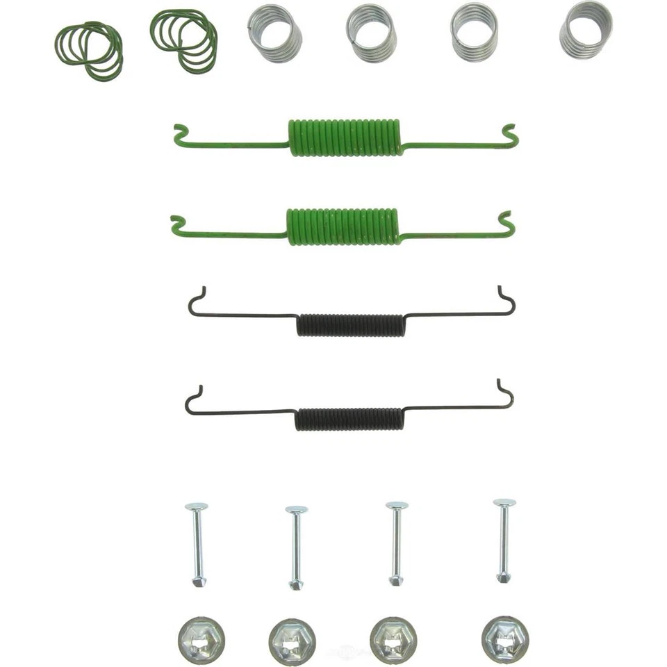 Kit de herrajes de freno de tambor trasero delantero Centric 2 piezas para Volkswagen Beetle 1958-1977 Foto 2 de 3