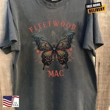 Fleetwood Mac Band Shirt, Stevie Nicks Retro Music Unisex Tshirt Reprint KH12884