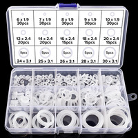 260 StüCke 15 GrößEn O Ring Dichtungsringe Set, Silikon Dichtungen Ringe Kit, O