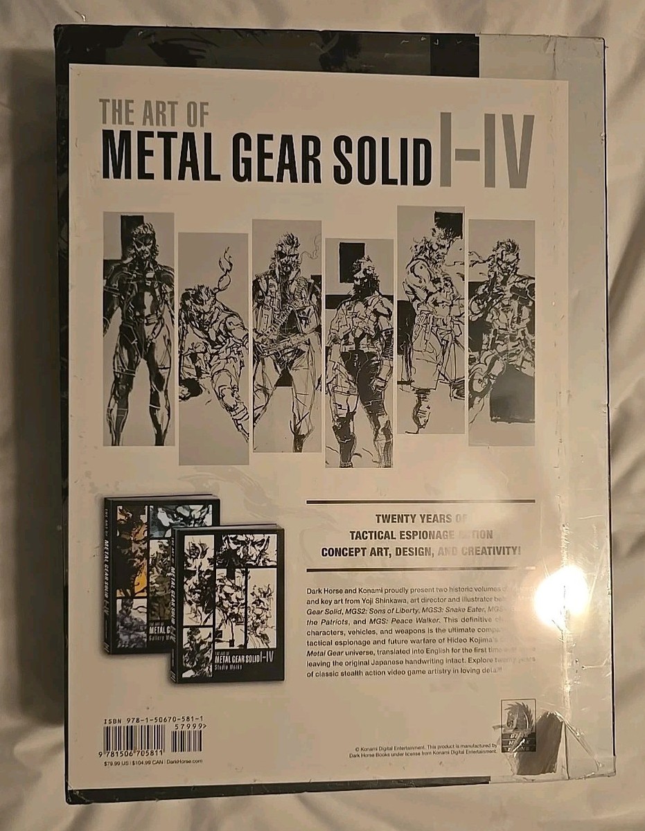 Art of Metal Gear Solid I IV by Y. Shinkawa (2018, Hardcover) for