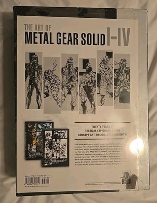 Art of Metal Gear Solid I IV by Y. Shinkawa (2018, Hardcover) for