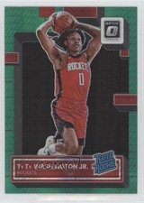 2022 Panini Donruss Optic Rated Rookie Hyper Green Prizm TyTy Washington Jr 4z8