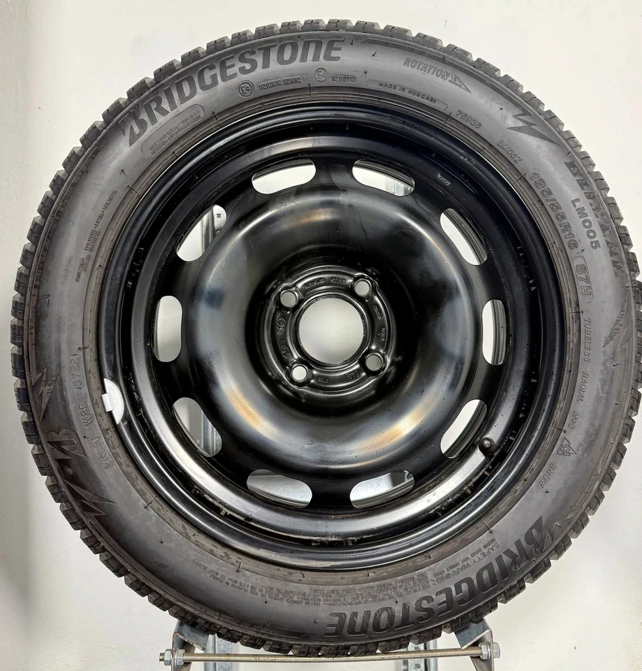 2160744 Corsa F Peugeot 208 Bridgestone 16zoll Winterräder Original Opel Felgen - Bild 2 von 4