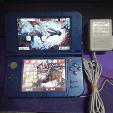 New Nintendo 3DS LL XL Navy Console Charger Included Japan Used Tested 89